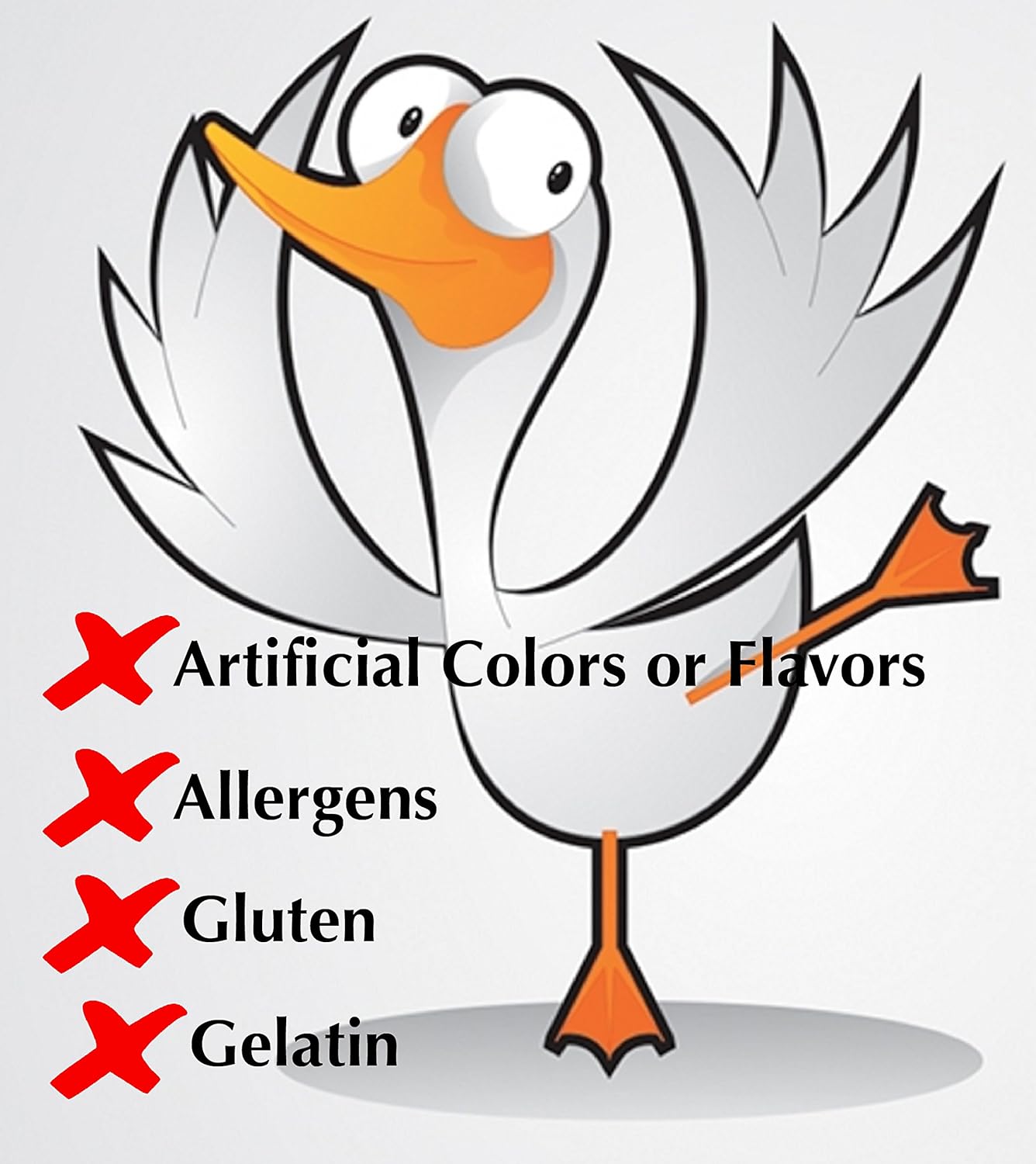 Silly Goose Gummies - Mega Multi-Vitamin for Children Raspberry Flavor (90)