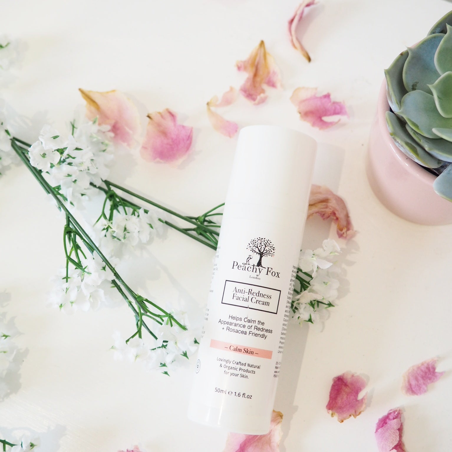 Peachy Fox London - Anti-Redness Facial Cream