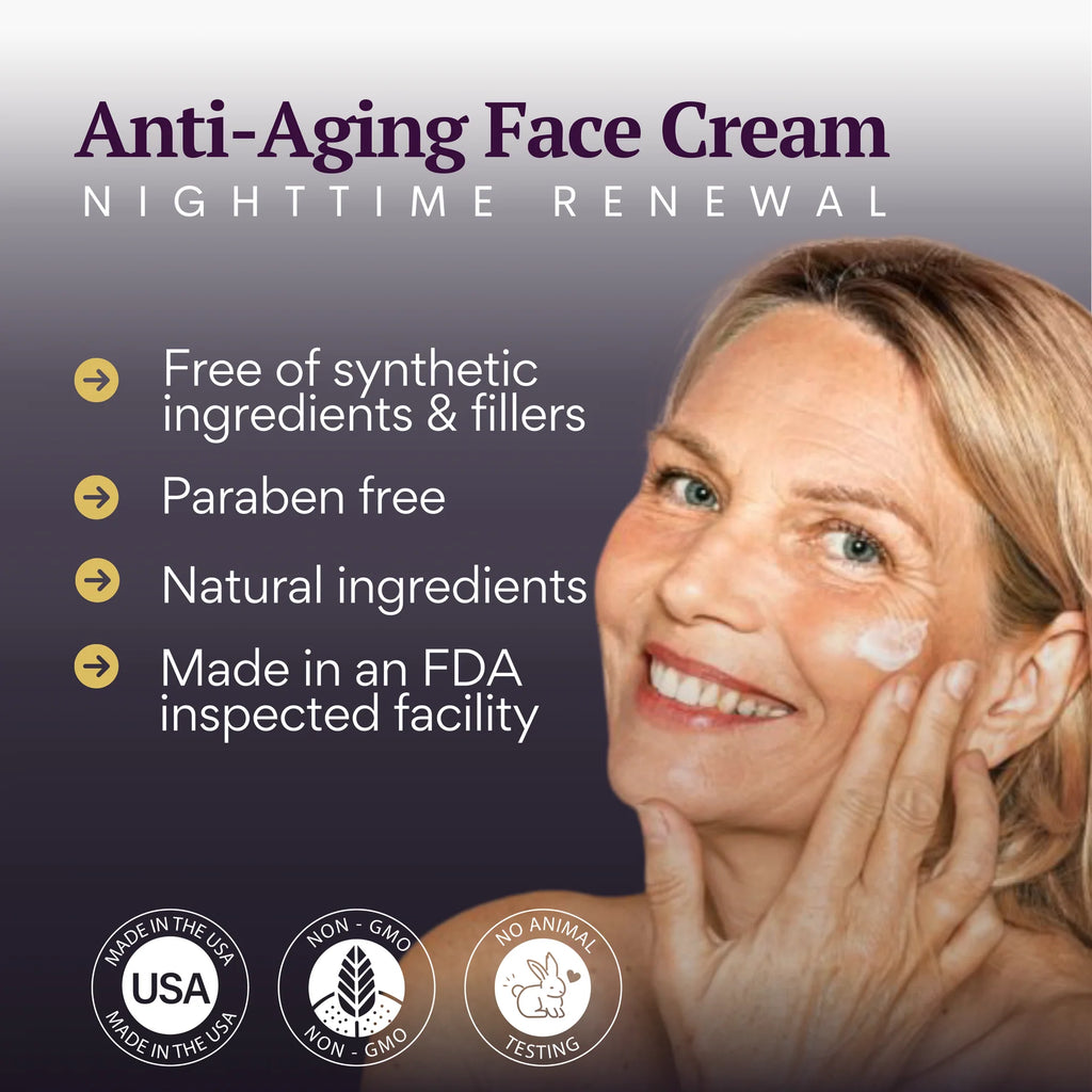 BIOBeauty™ Renew Nighttime Renewal Cream  Maximum Strength Estriol 0.3% + Retinol